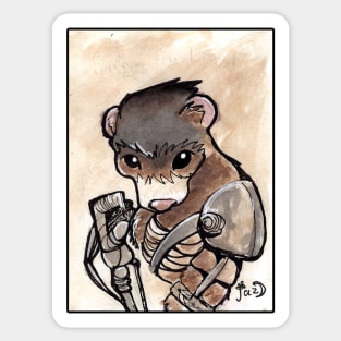 Ferret Furiosa Sticker